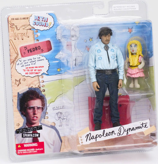 Napoleon Dynamite 6 Inch Action Figure - Pedro (Sub-Standard Packaging)