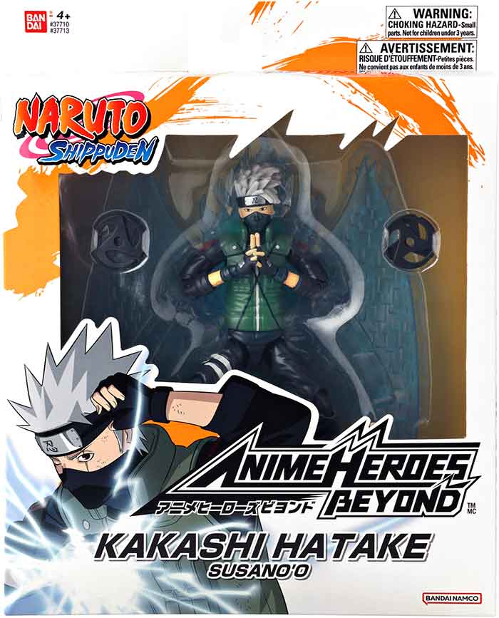 Naruto Shippuden 6 Inch Action Figure Anime Heroes Deluxe - Kakashi Susanoo