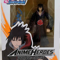 Naruto Shippuden 6 Inch Action Figure Anime Heroes - Sasuke Uchiha Akatsuki Version