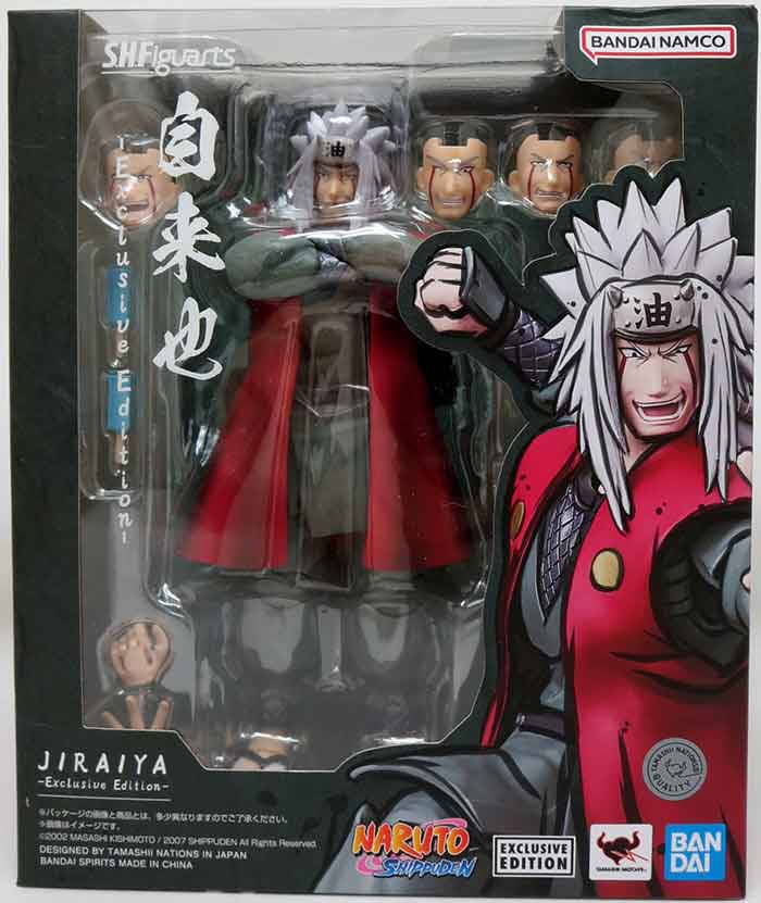Amazon.com: BANDAI Anime Heroes Naruto Action Figure Jiraiya