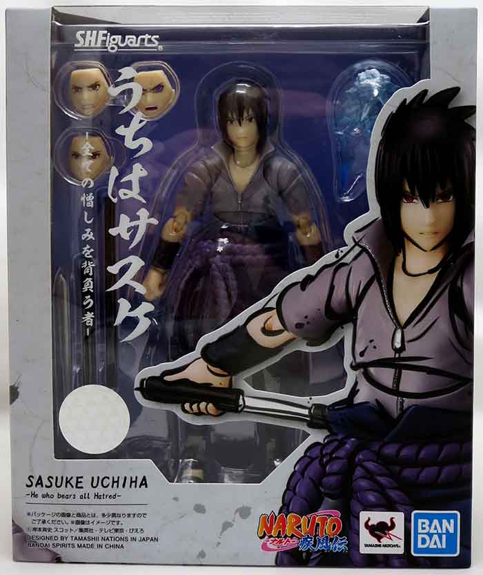 Naruto Shippuden 6 Inch Action Figure S.H. Figuarts - He Who Bears Sasuke Reissue