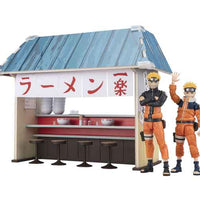 Naruto Shippuden 6 Inch Scale Playset S.H. Figuarts - Ichiraku Ramen Set
