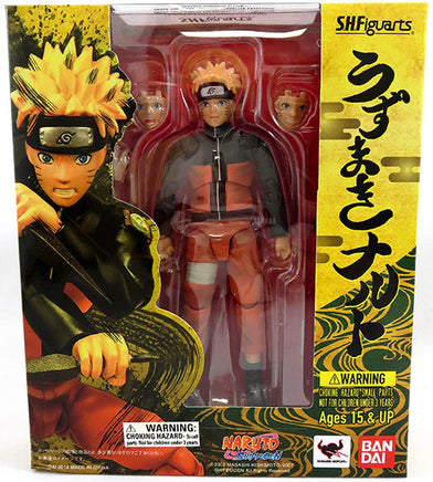 Naruto Shippuden 6 Inch Action Figure Tamashii Nations - Naruto (Shelf Wear Packaging)