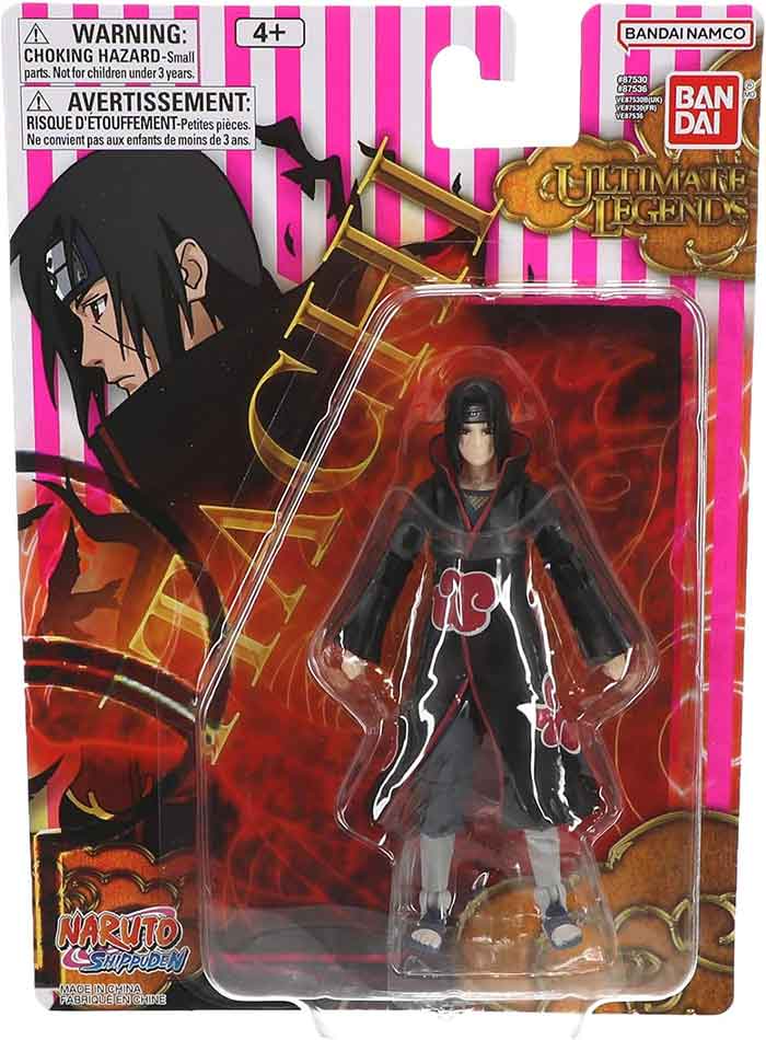 Naruto Shippuden 5 Inch Action Figure Ultimate Legends - Itachi Uchiha