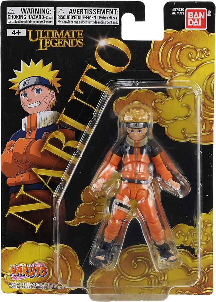 Naruto 5 Inch Action Figure Ultimate Legends - Naruto Uzumaki (Young)