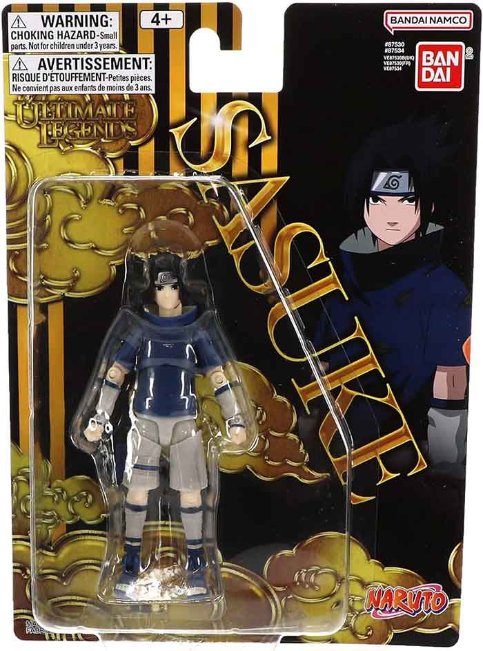 Naruto 5 Inch Action Figure Ultimate Legends - Sasuke Uchiha (Young)