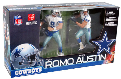 NFL Football Cowboys Inch Action Figure 2-Pack Series Tony