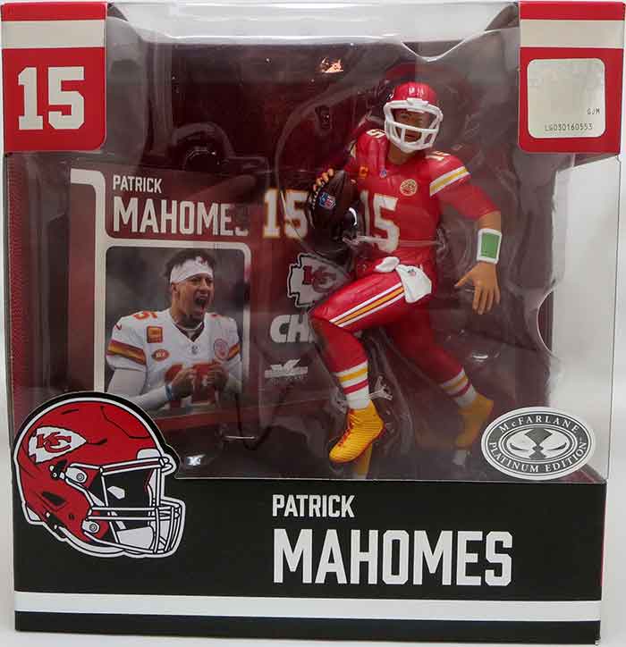 NFL Football SportPicks 7 Inch Static Figure Exclusive - Patrick Mahomes Red Jersey