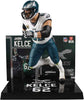 NFL Football SportsPicks 7 Inch Static Figure Exclusive - Jason Kelce White Jersey Platinum