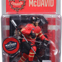 NHL Hockey 7 Inch Static Figure 4 Nations - Connor McDavid (Team Canada)