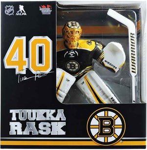 NHL Hockey 9 Inch Static Figure Giant Sized Deluxe PVC - Tuukka Rask Black Jersey