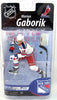 NHL Hockey 6 Inch Action Figure Series 25 - Marian Gaborik White Jersey Silver Level Variant (Limit 1000 Pieces)