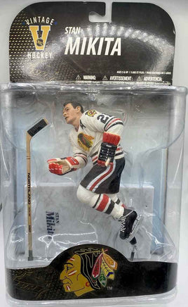 NHL Hockey SportsPicks 6 Inch Static Figure Legends Series 7 - Stan Mikita White Jersey