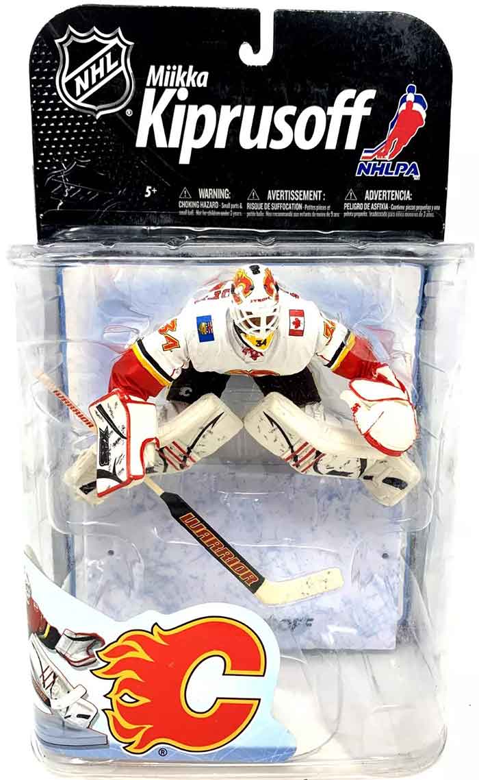 NHL Hockey Sports Picks 6 Inch Static Figure Series 22 - Miikka Kiprusoft White Jersey Chase