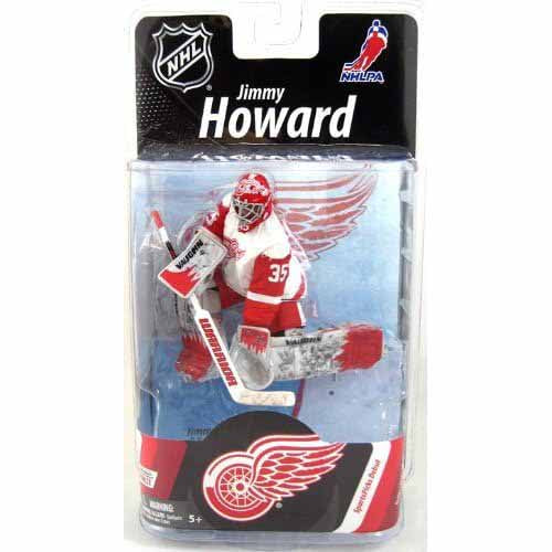 NHL Hockey Sports Picks 6 Inch Static Figure Series 27 - Jimmy Howard White Jersey Chase