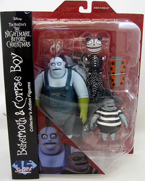 Nightmare Before Christmas 7 Inch Action Figure Select Series 4 - Behemoth with Corpse Boy