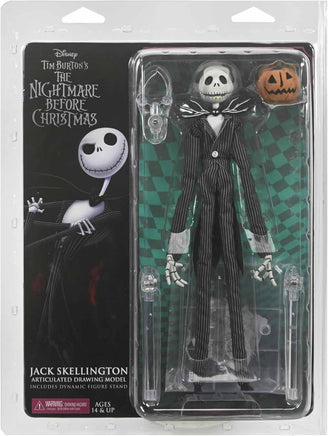 Nightmare Before Christmas 7 Inch Action Figure Clothed Series - Jack Skellington with Pumpkin