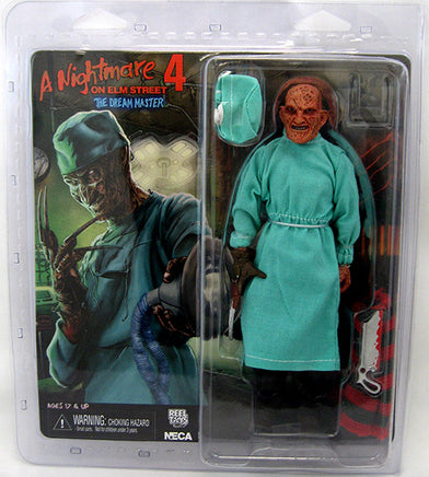 Nightmare on Elm Street Part 4: Dream Masters 8 Inch Action Figure Retro Clothed Series - Surgeon Freddy