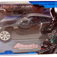 Nissan GTR Convoy Super Black - Transformers Alternators Action Figure  Takara Toys