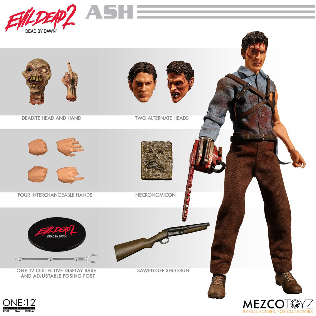 One-12 Collective 6 Inch Action Figure Evil Dead 2 Dead By Dawn - Ash Williams