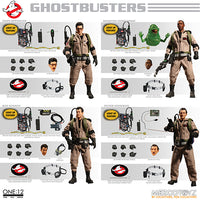 One-12 Collective 6 Inch Action Figure Ghosbusters - Ghostbusters 4-Pack