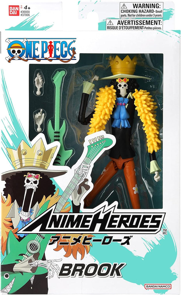 One Piece 6 Inch Action Figure Anime Heroes - Brook (Pre-Order Ships J ...