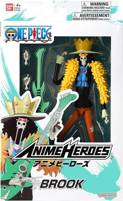 One Piece 6 Inch Action Figure Anime Heroes - Brook