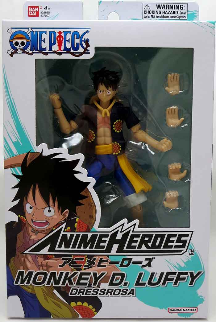 One Piece 6 Inch Action Figure Anime Heroes - Monkey D