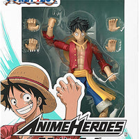 One Piece 6 Inch Action Figure Anime Heroes - Monkey D. Luffy Renewal