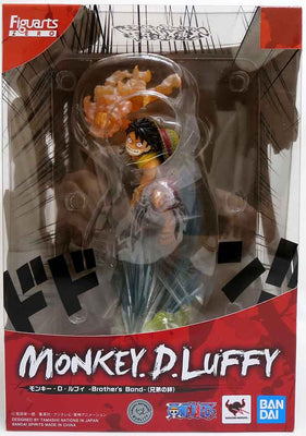 One Piece Brothers Bond 6 Inch Statue Figure Figuarts Zero - Monkey D Luffy
