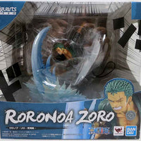 One Piece 6 Inch Statue Figure Figuarts Zero - Roronoa Zoro Yakkodori Version