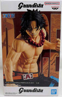 One Piece 8 Inch Statue Figure Grandista - Portgas D. Ace