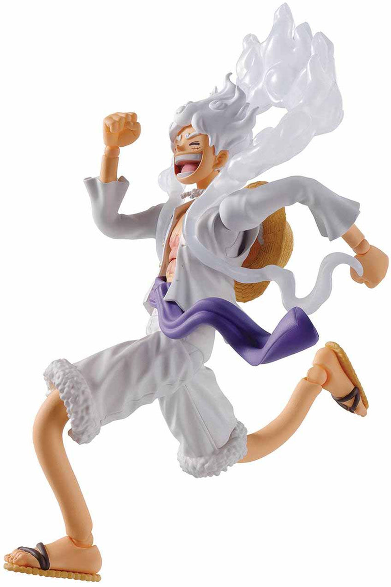 One Piece 6 Inch Action Figure S.H. Figuarts - Monkey D Luffy Gear5  (Pre-Order Ships July 2024)