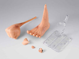 One Piece 6 Inch Scale Action Figure S.H. Figuarts - Monkey D. Luffy Marineford Gear Three Option Parts Set