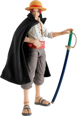 One Piece 6 Inch Action Figure S.H. Figuarts - Shanks & Monkey D. Luffy -Childhood