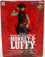 One Piece Treasure Cruise World 8 Inch Static Figure Cowboy Theme Series - Luffy (Shelf Wear Packaging)