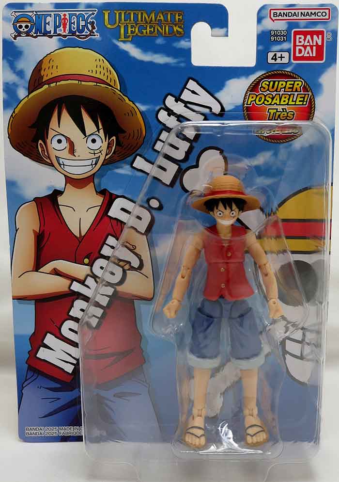 One Piece 5 Inch Action Figure Ultimate Legends - Monkey D