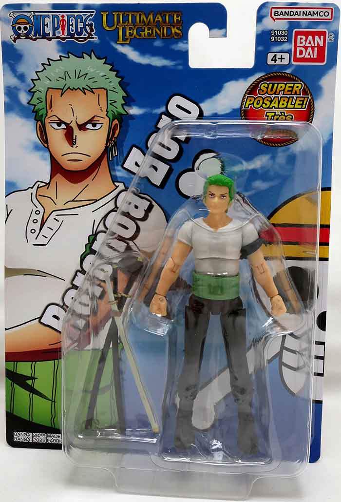 One Piece 5 Inch Action Figure Ultimate Legends - Roronoa