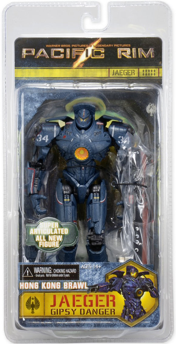 Pacific Rim 7 Inch Action Figure Jaeger Series 4 - Hong kong Brawl Gipsy Danger