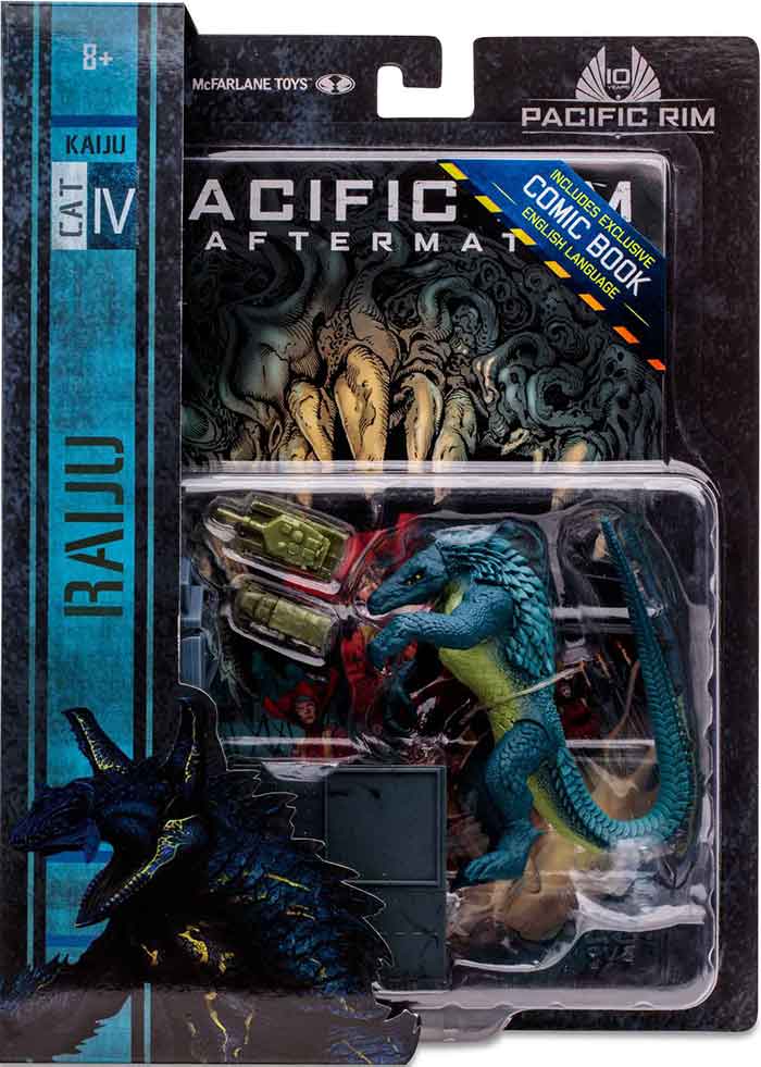 Kaiju Pacicif Rim Pacific Rim Kaiju 4 Inch Action Figure Wave 1 - Raiju | cmdstore.com
