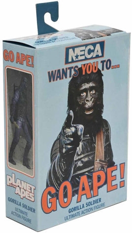 Planet Of The Apes 7 Inch Action Figure Ultimate - Gorilla Soldier