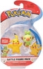 Pokemon 2 Inch Action Figure Battle Figure Pack - Pikachu and Grookey