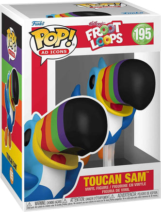 Pop Ad Icons Froot Loops 3.75 Inch Action Figure - Toucan Sam #195
