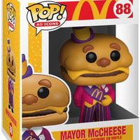 Pop Ad Icons McDonalds 3.75 Inch Action Figure - Mayor McCheese #88