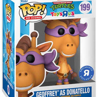 Pop Ad Icons Teenage Mutant Ninja Turtles 3.75 Inch Action Figure Exclusive - Geoffrey As Donatello #199