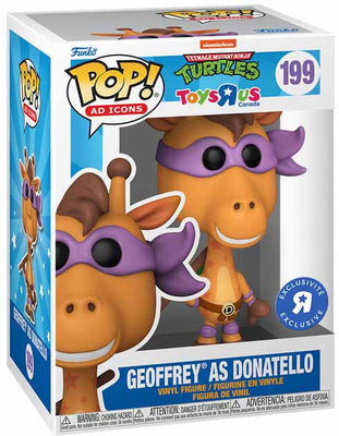 Pop Ad Icons Teenage Mutant Ninja Turtles 3.75 Inch Action Figure Exclusive - Geoffrey As Donatello #199