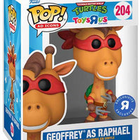 Pop Ad Icons Teenage Mutant Ninja Turtles 3.75 Inch Action Figure Exclusive - Geoffrey As Raphael #204