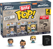 Pop Animation Avatar The Last Airbender 1 Inch Action Figure Bitty Pop! - Katara, Sokka, Suki & Mystery Mini