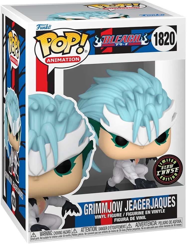 Pop Animation Bleach 3.75 Inch Action Figure Exclusive - Grimmjow Jeagerjaques #1820 Chase