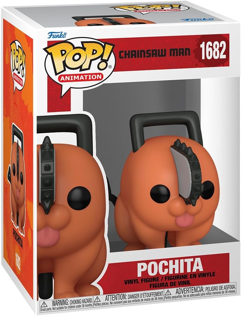 Pop Animation Chainsaw Man 3.75 Inch Action Figure - Pochita #1682